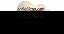 Desktop Screenshot of carlaolson.com